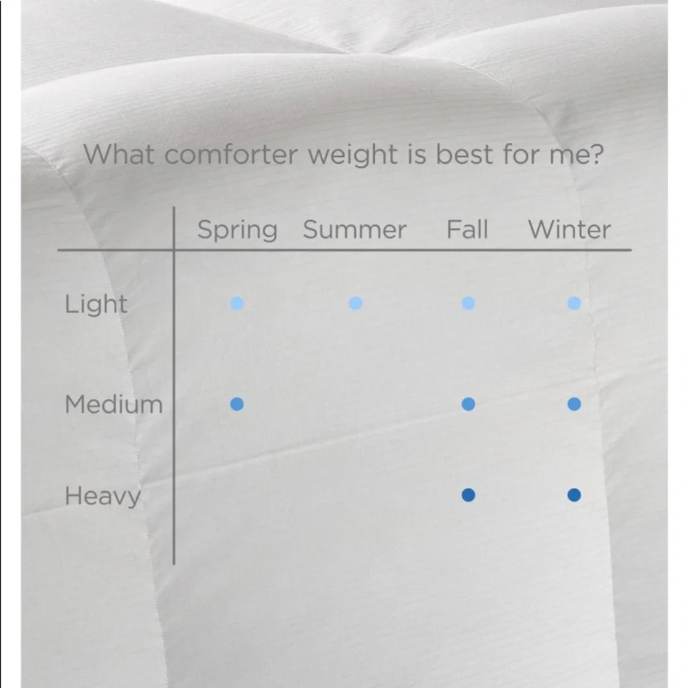 Hotel Collection Goose down comforter medium Weight queen used